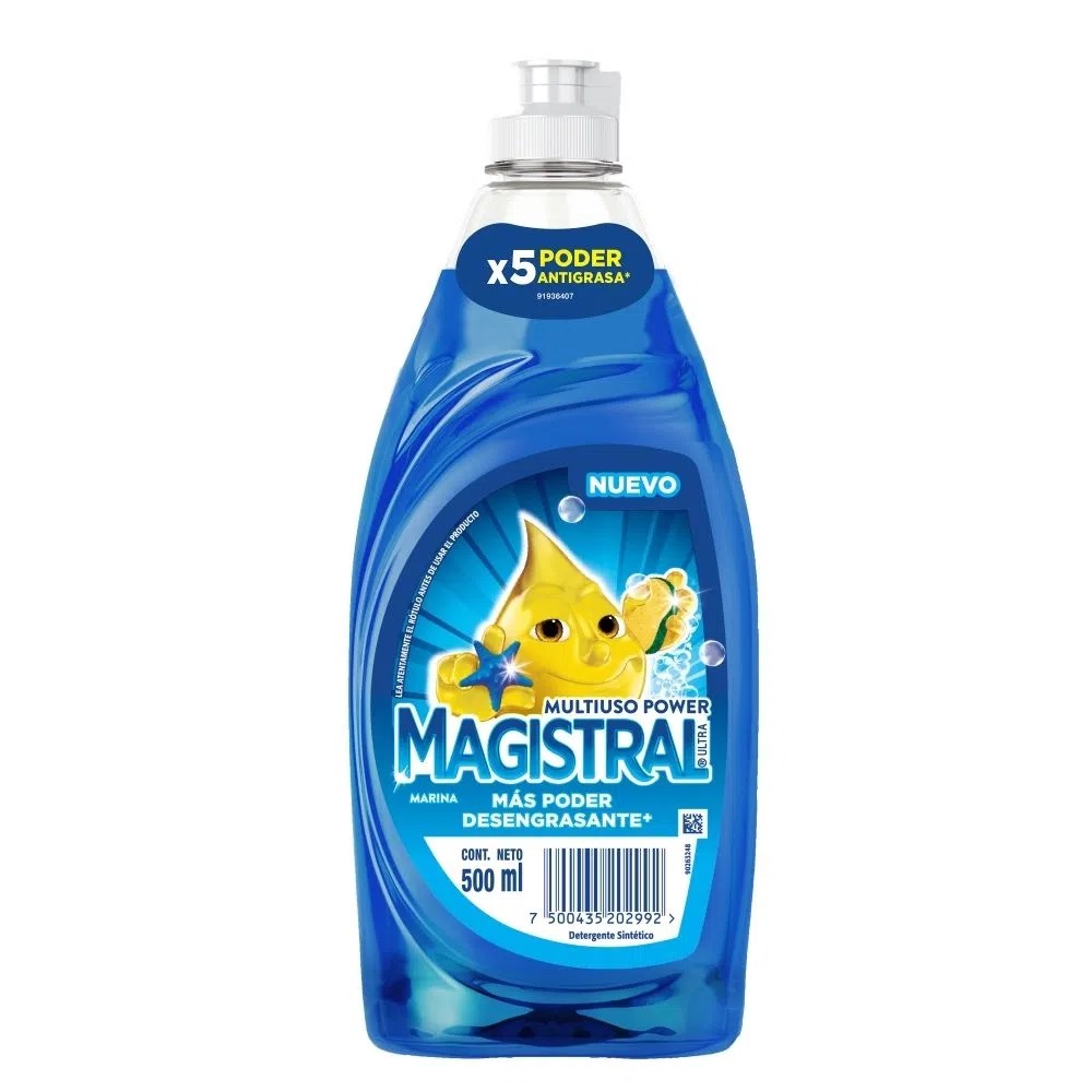 DETERGENTE MAGISTRAL 500ml MARINA